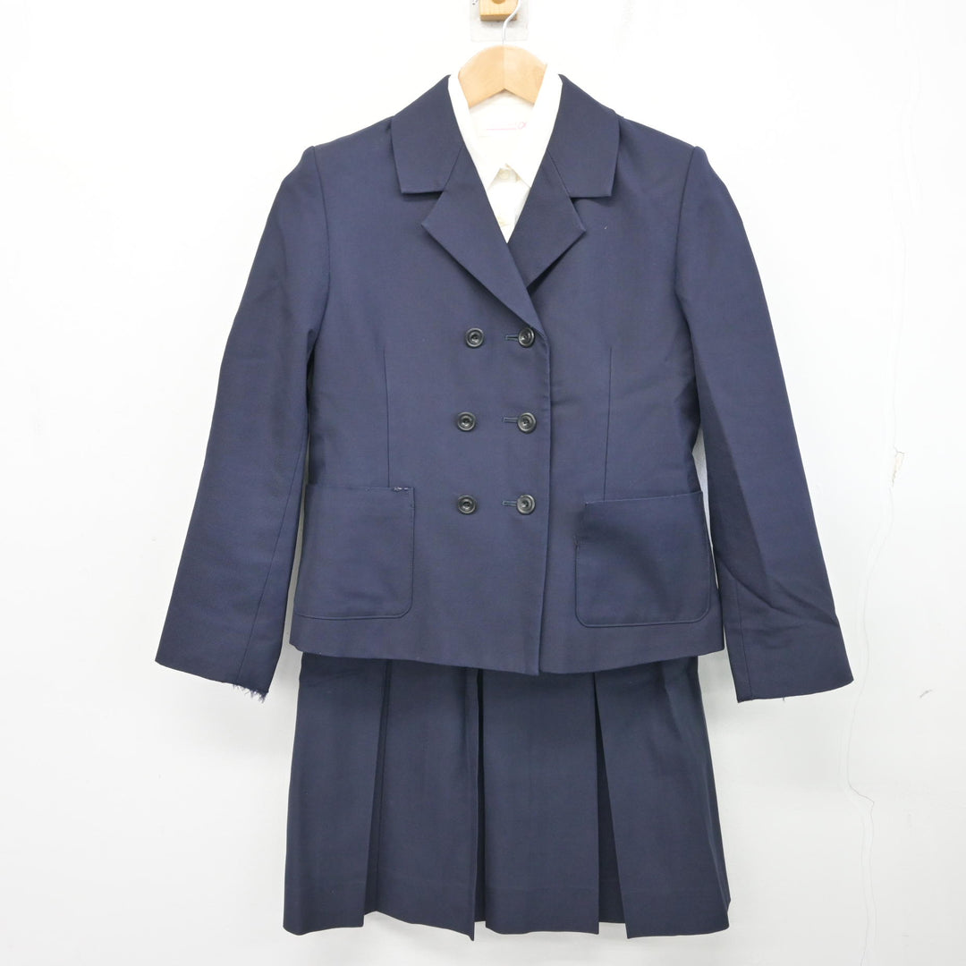 県立高校制服　5点セット 中古】宮城県 松島高等学校 女子制服 5点 (ブレザー・シャツ・スカート