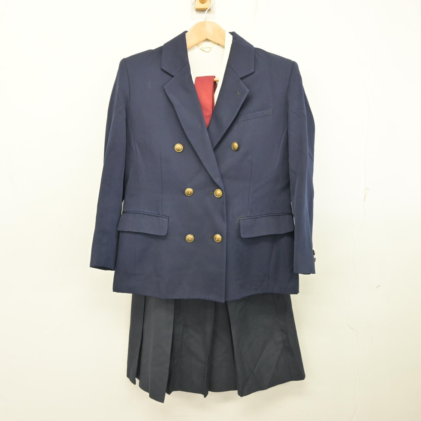 中古】愛媛県 国立弓削商船高等専門学校/旧制服 女子制服 4点 