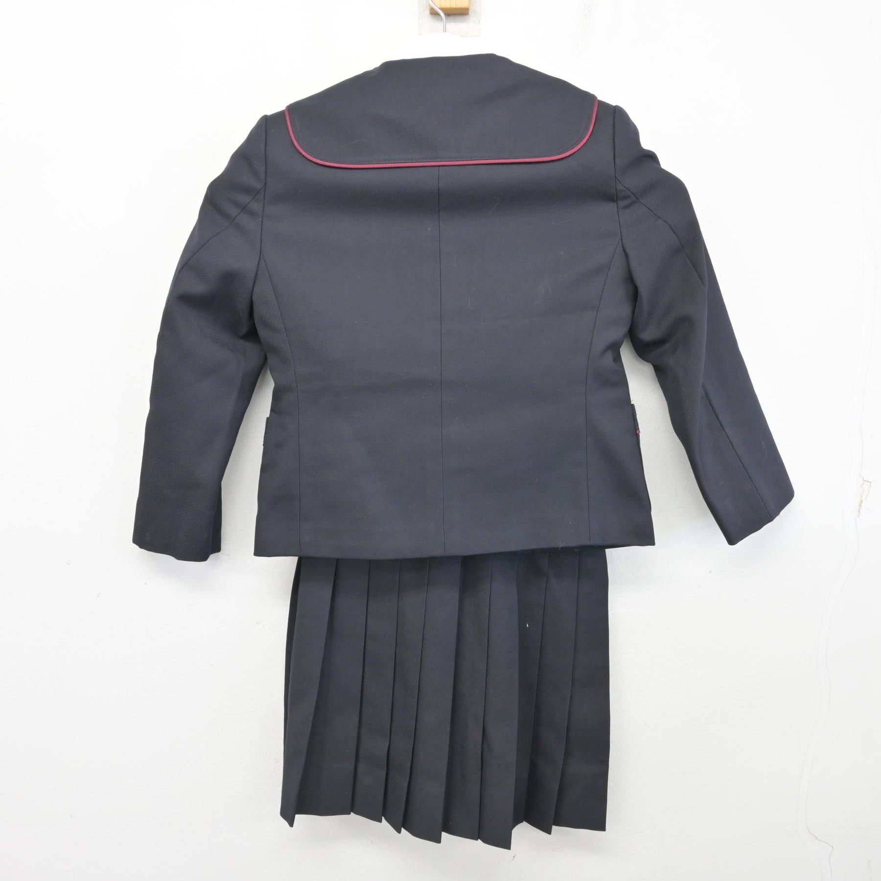 中古】東京都 淑徳小学校 女子制服 4点 (ブレザー・シャツ・スカート 