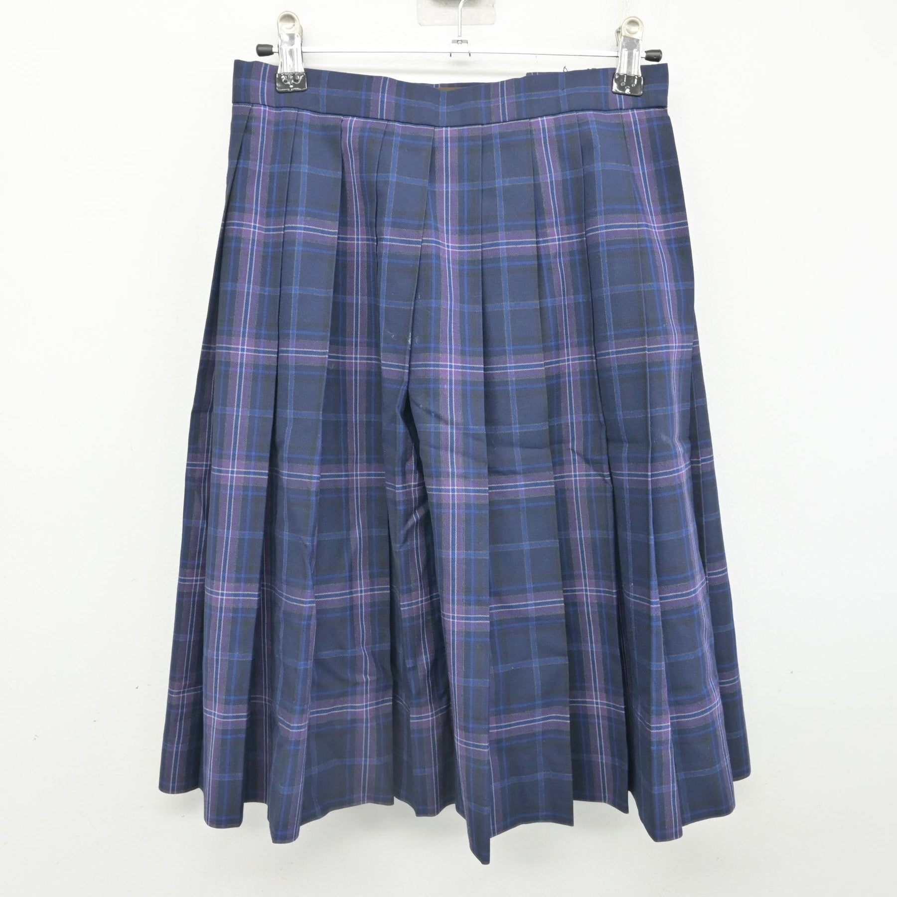 中古】京都府 京都橘高等学校 女子制服 2点 (シャツ・スカート
