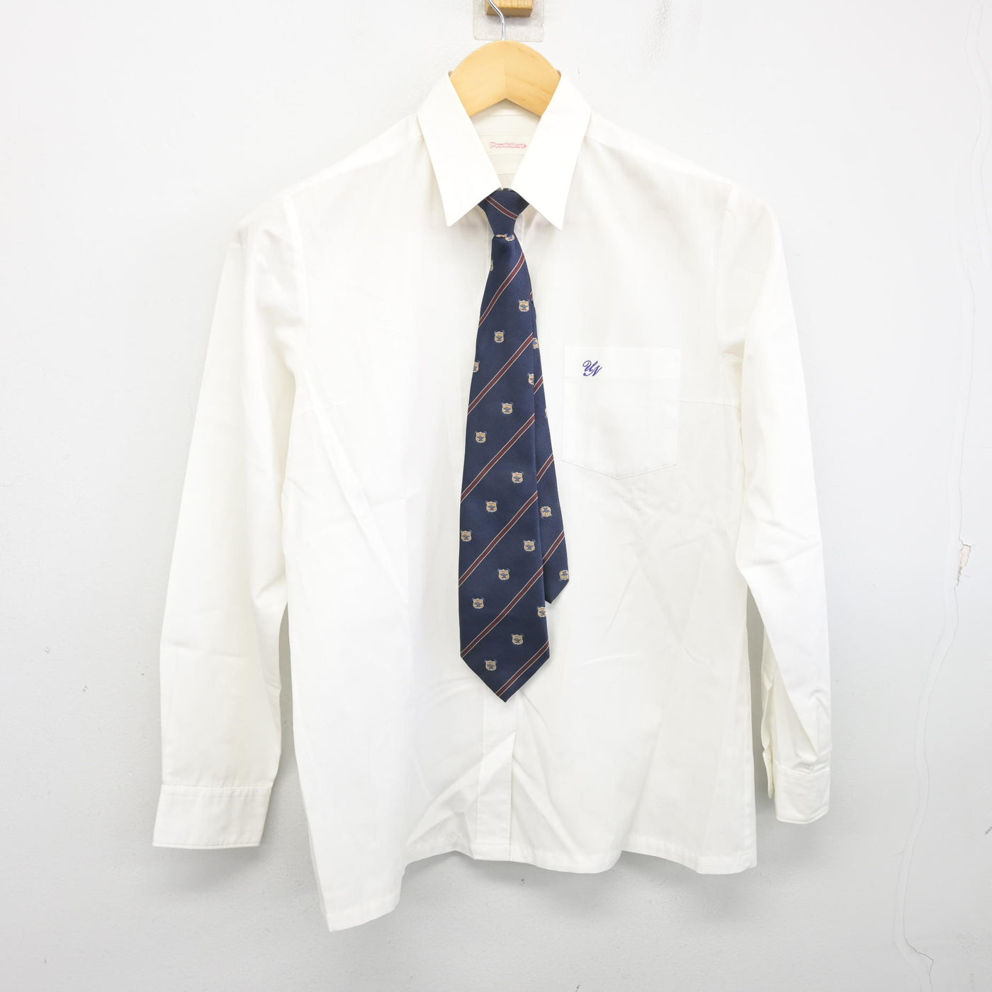 中古】長野県 上田西高等学校/旧制服 女子制服 3点 (シャツ・スカート 