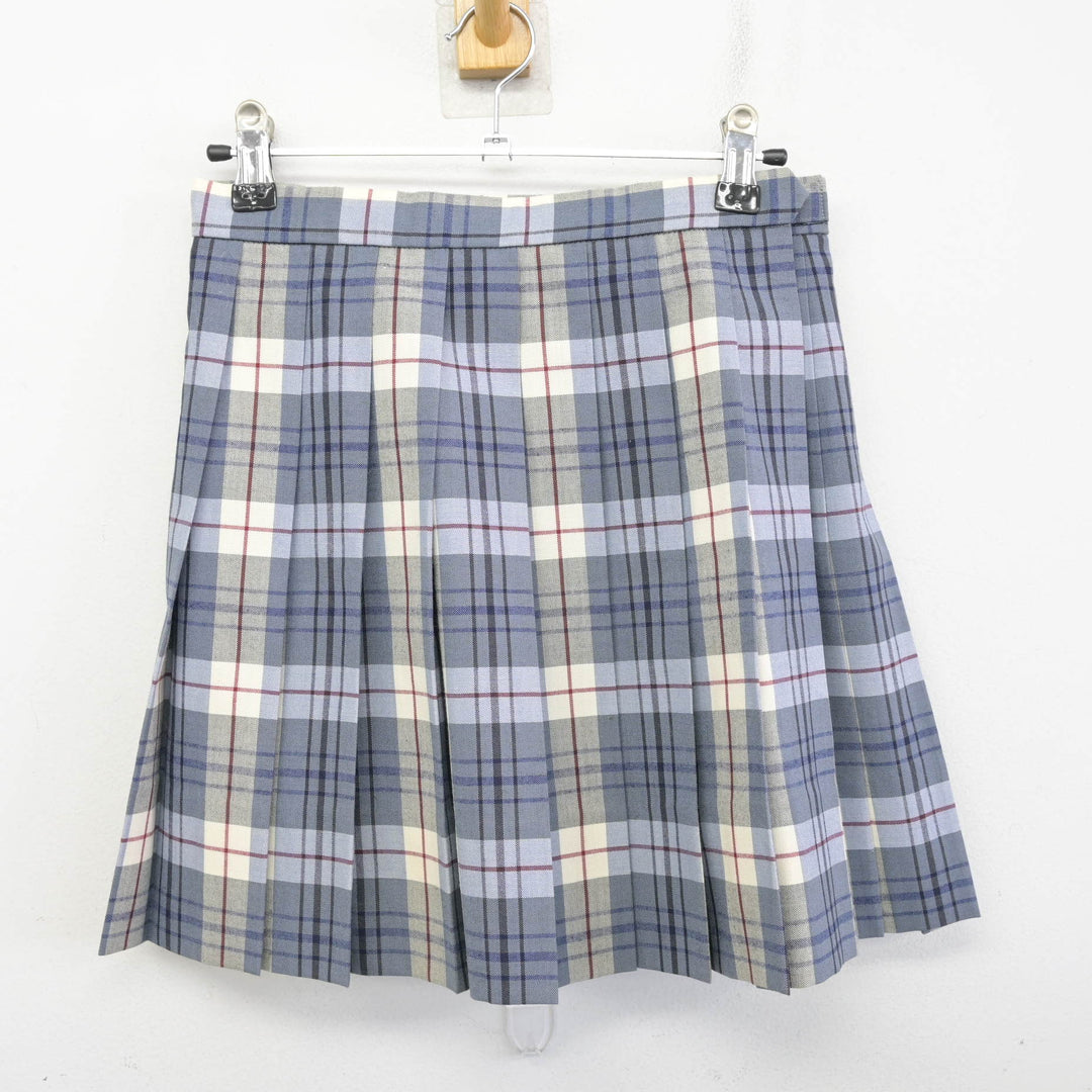 中古】長野県 上田西高等学校/旧制服 女子制服 3点 (シャツ・スカート