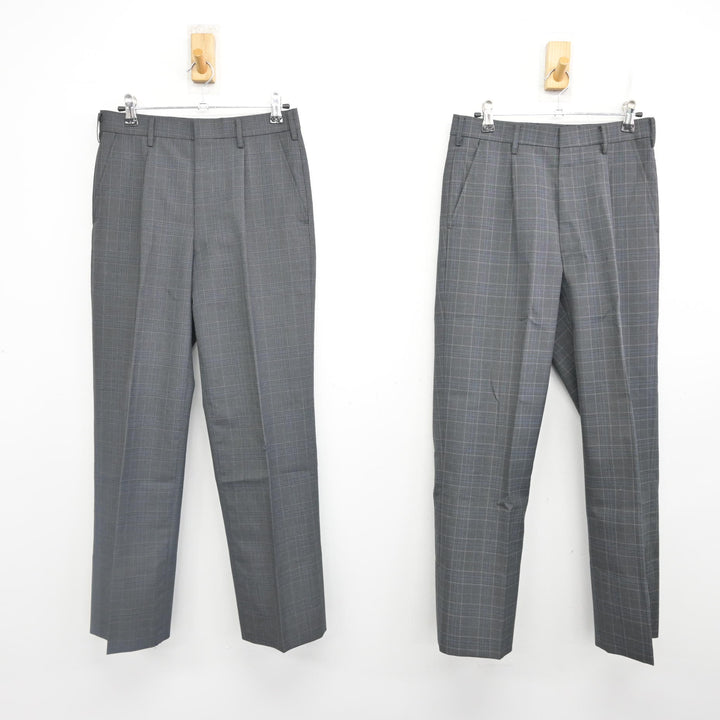 中古】北海道 北海道札幌平岡高等学校 男子制服 6点 (ブレザー・ズボン 