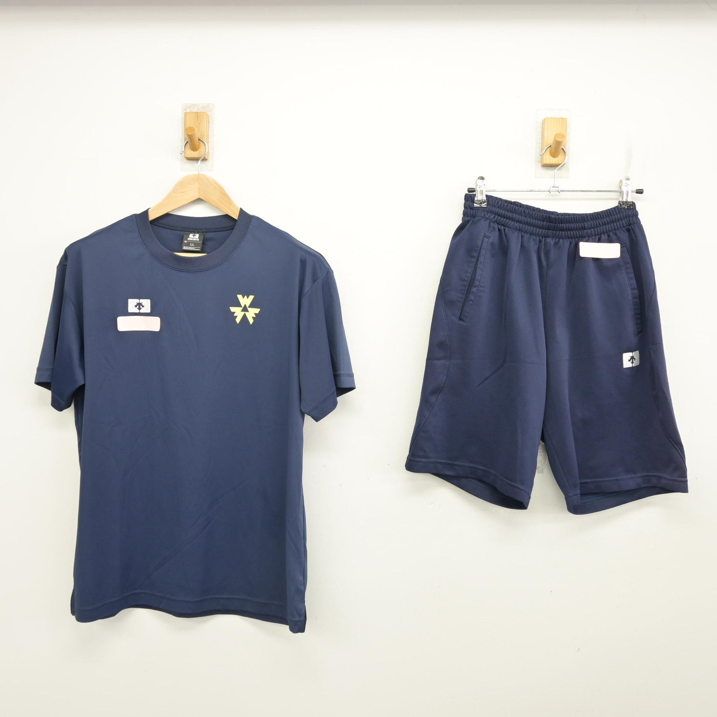 中古】宮城県 仙台西高等学校 男子制服 2点 (体操服 上・体操服 下 