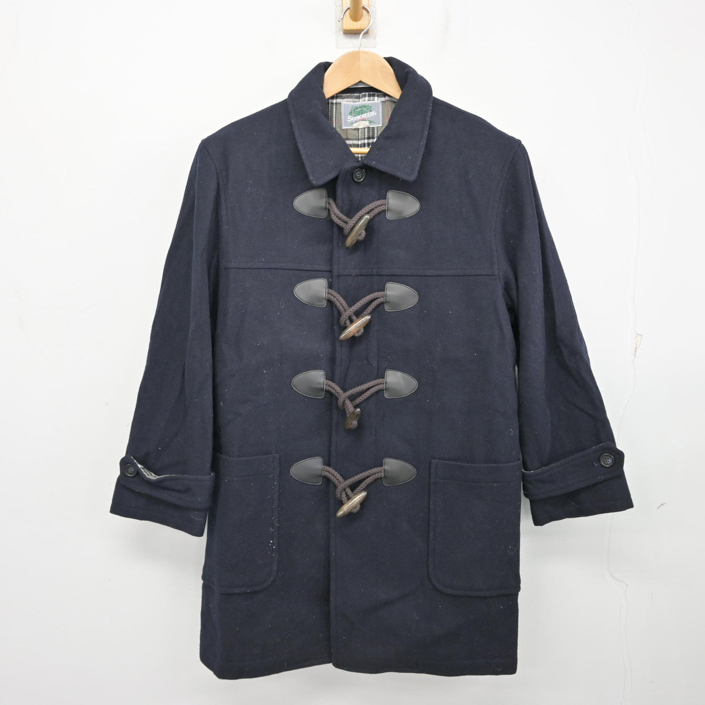 中古】愛知県 椙山女学園高等学校 女子制服 1点 (コート) sf108352