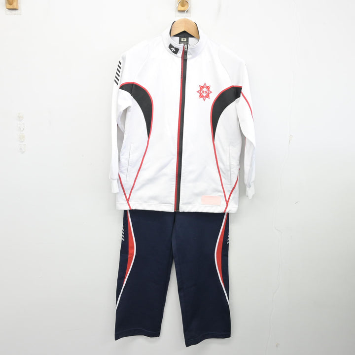 中古】東京都 駒場学園高等学校 女子制服 2点 (ジャージ 上・ジャージ 