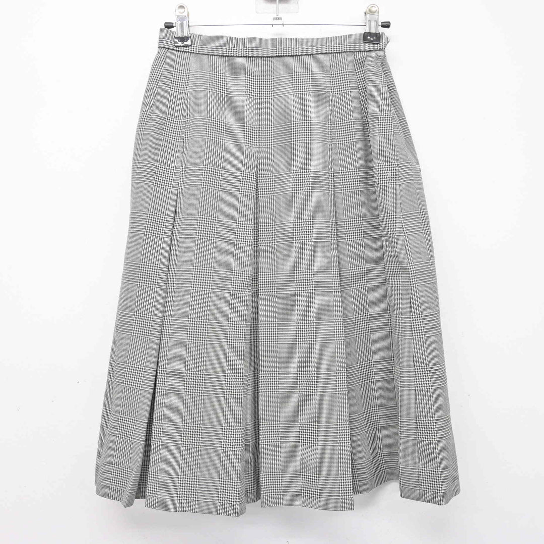 中古】北海道 新川西中学校 女子制服 5点 (ブレザー・ベスト・シャツ 