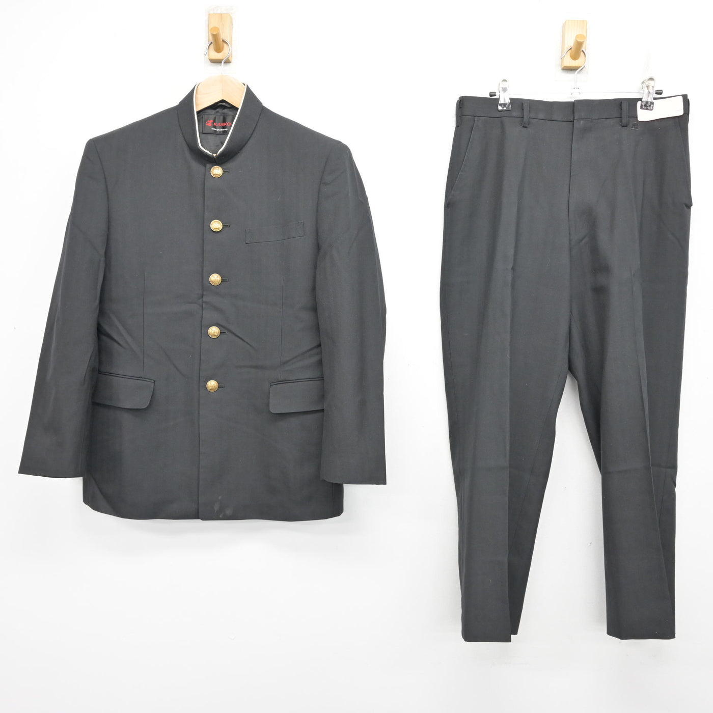 中古】北海道 札幌工業高等学校 男子制服 2点 (学ラン・ズボン 