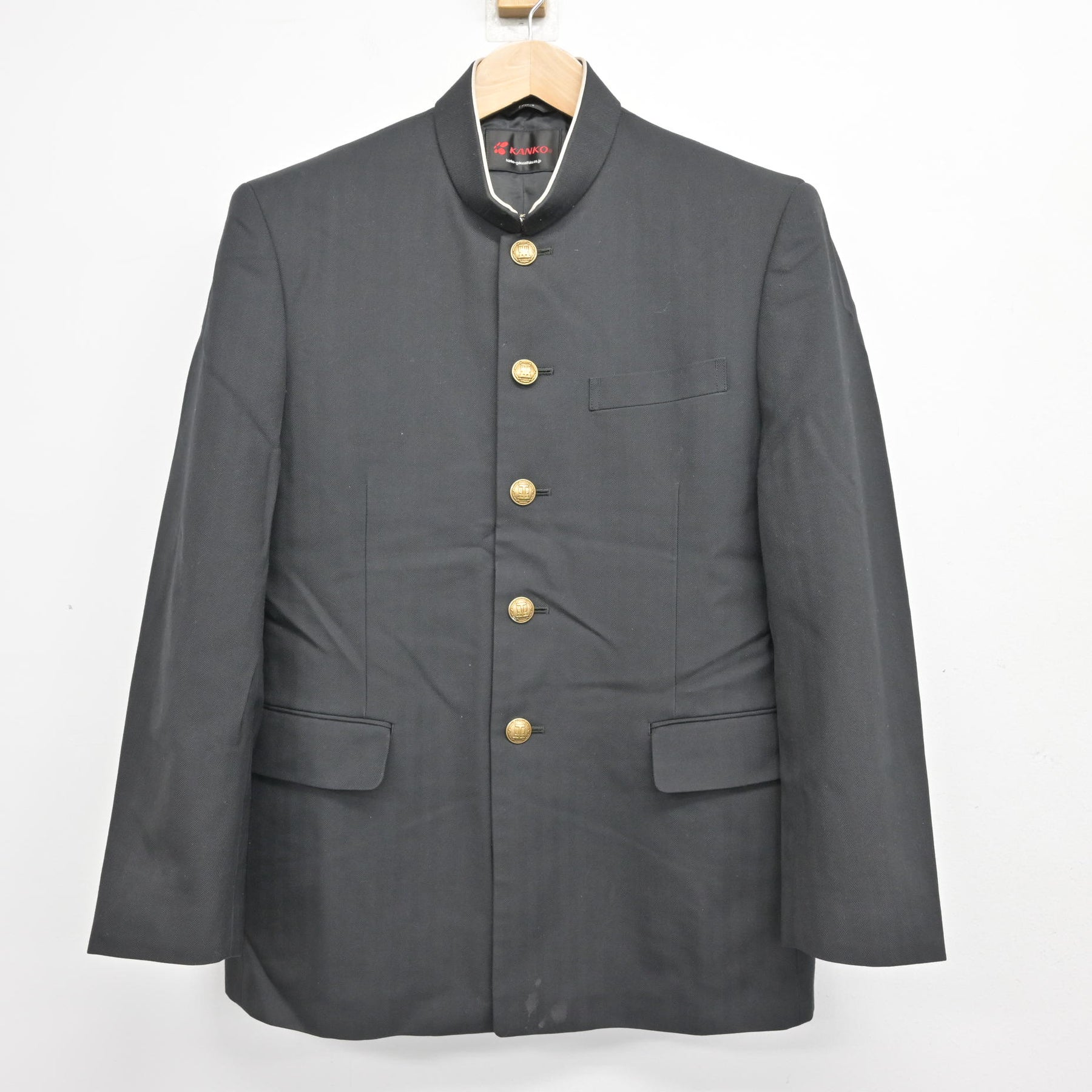 中古】北海道 札幌工業高等学校 男子制服 2点 (学ラン・ズボン