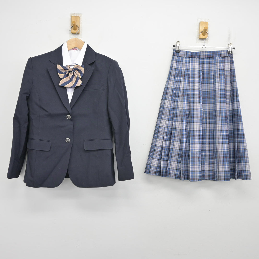 中古】愛知県 刈谷東高等学校 女子制服 5点 (ブレザー・シャツ 