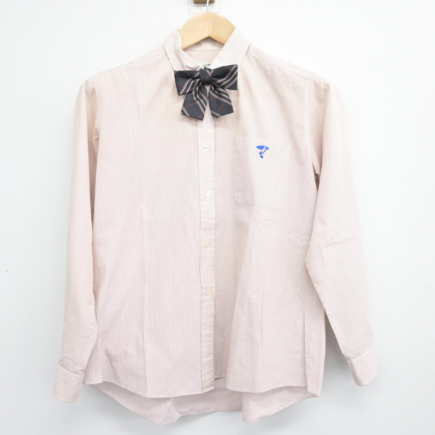 中古】山梨県 帝京第三高等学校 女子制服 4点 (ブレザー・シャツ