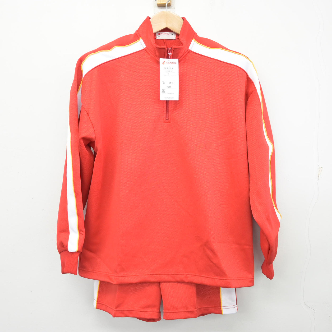 中古】宮城県 村田高等学校 女子制服 2点 (ジャージ 上・体操服 下