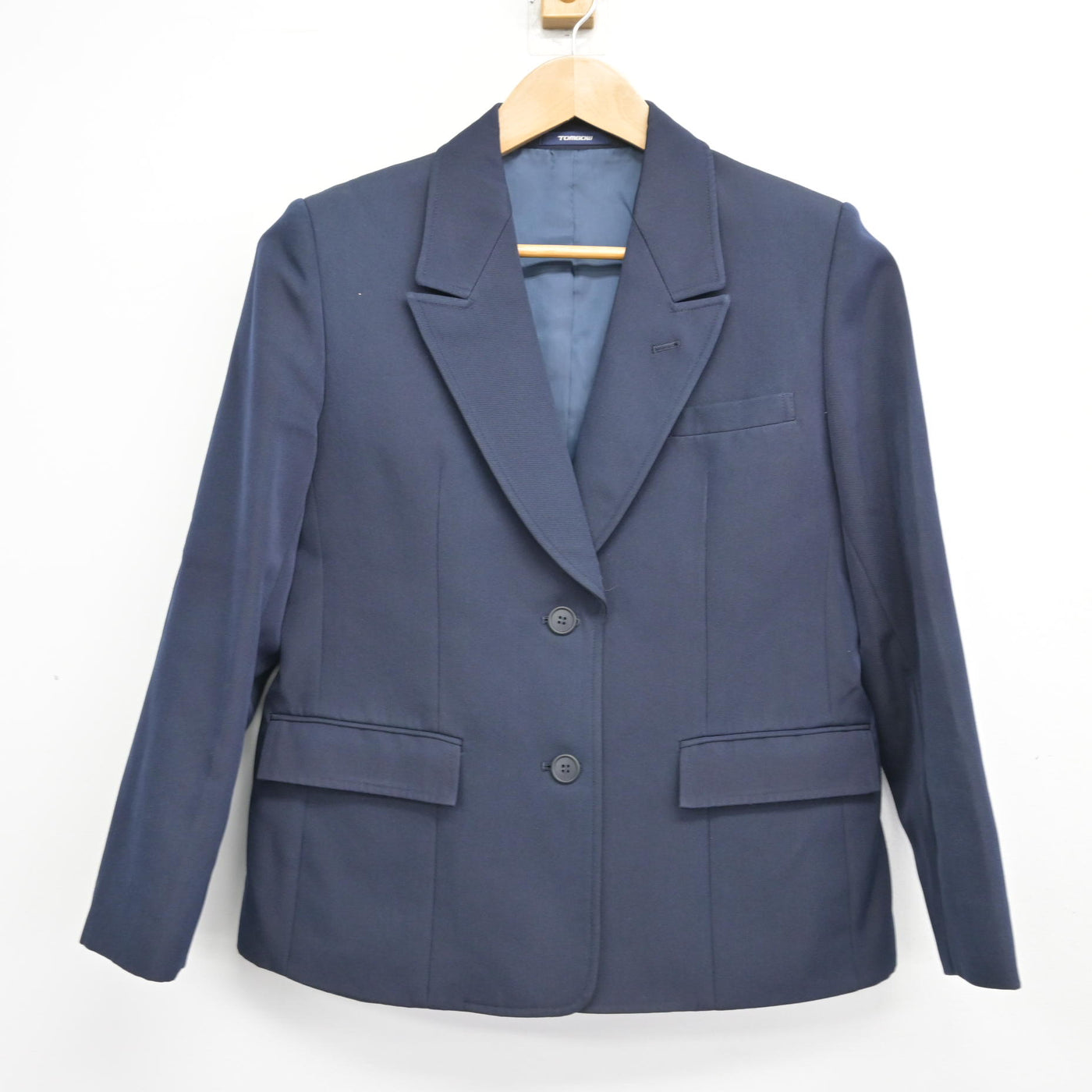 中古】愛知県 岡崎北高等学校 女子制服 3点 (ブレザー・スカート 