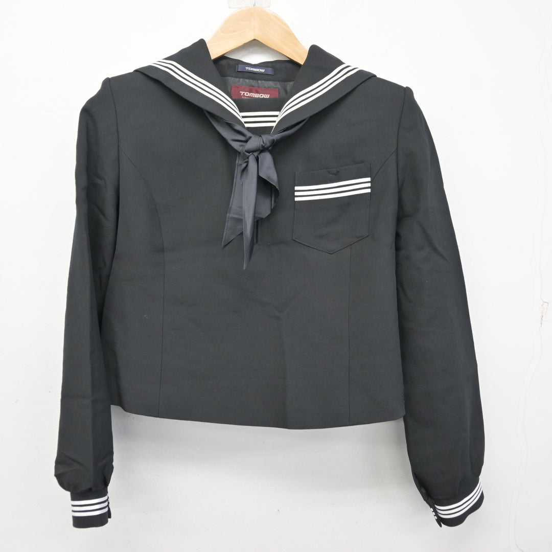 中古】新潟県 加茂高等学校 女子制服 3点 (セーラー服・スカート 中古】新潟県 加茂高等学校 女子制服 3点 (セーラー服・スカート