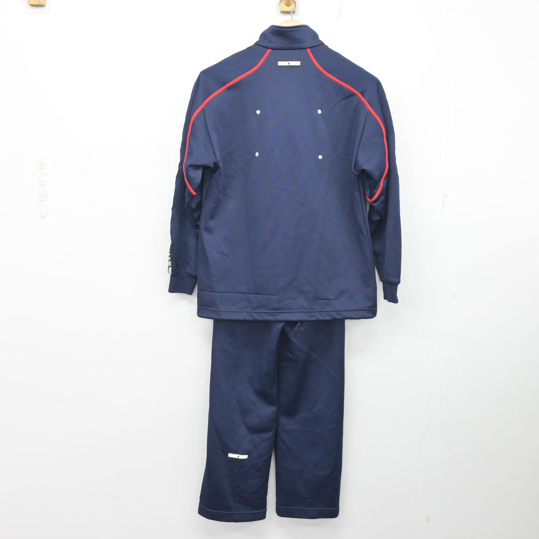 YJ523 (中古) 兵庫方面 校名不明 ジャージ 上下 2点セット /Marutaka/L