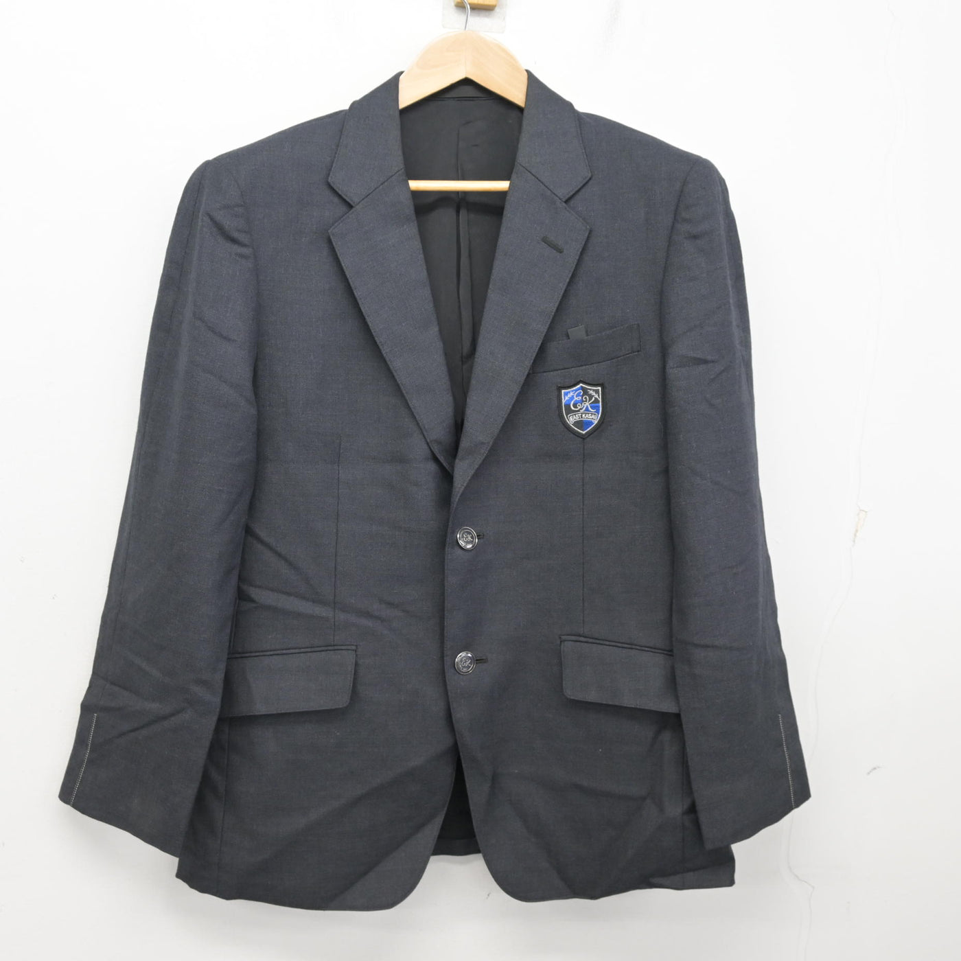 中古】東京都 東葛西中学校 男子制服 3点 (ブレザー・ズボン) sf108715 