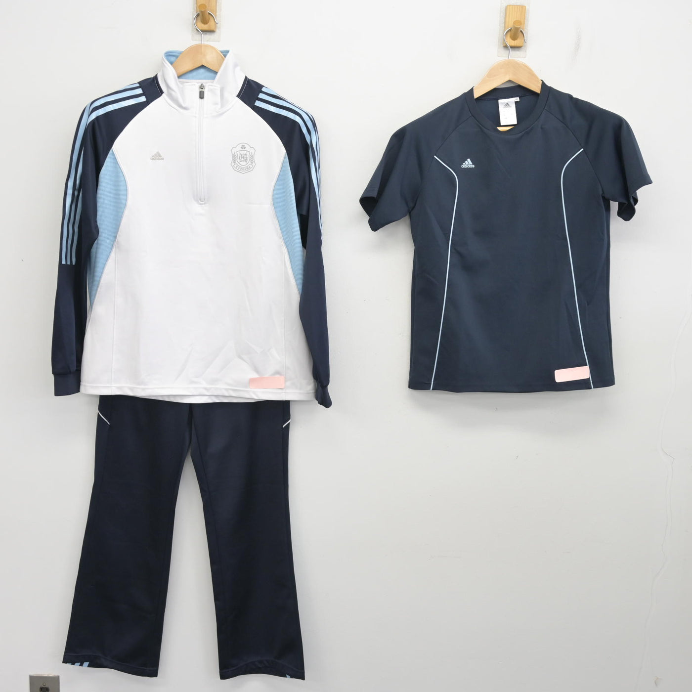女子体操 学校ジャージ女子 中古 東京都 江戸川女子高等学校 女子制服 3点