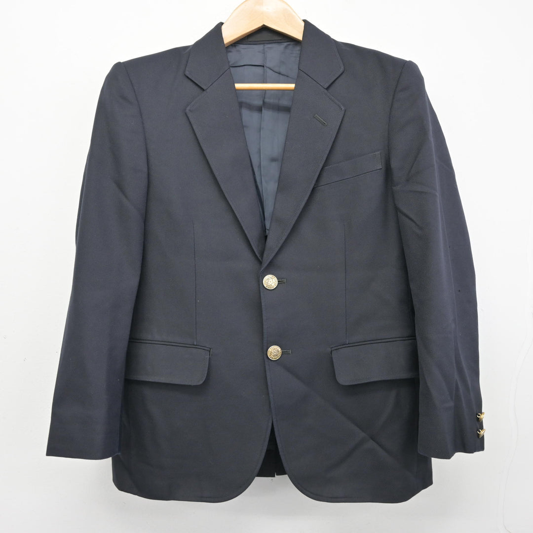 中古】神奈川県 岡野中学校 男子制服 4点 (ブレザー・ズボン・ズボン 