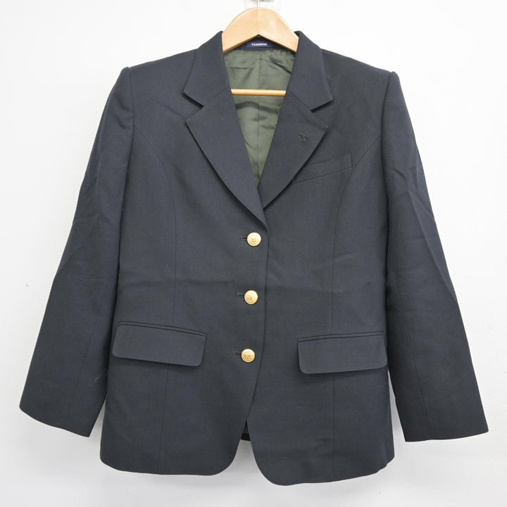 中古】北海道 札幌旭丘高等学校 女子制服 3点 (ブレザー・スカート