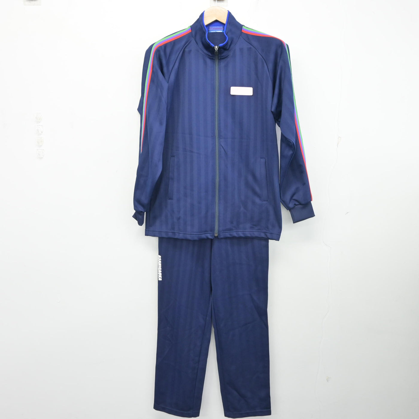 中古】北海道 札幌旭丘高等学校 女子制服 3点 (ジャージ 上・体操服 上 