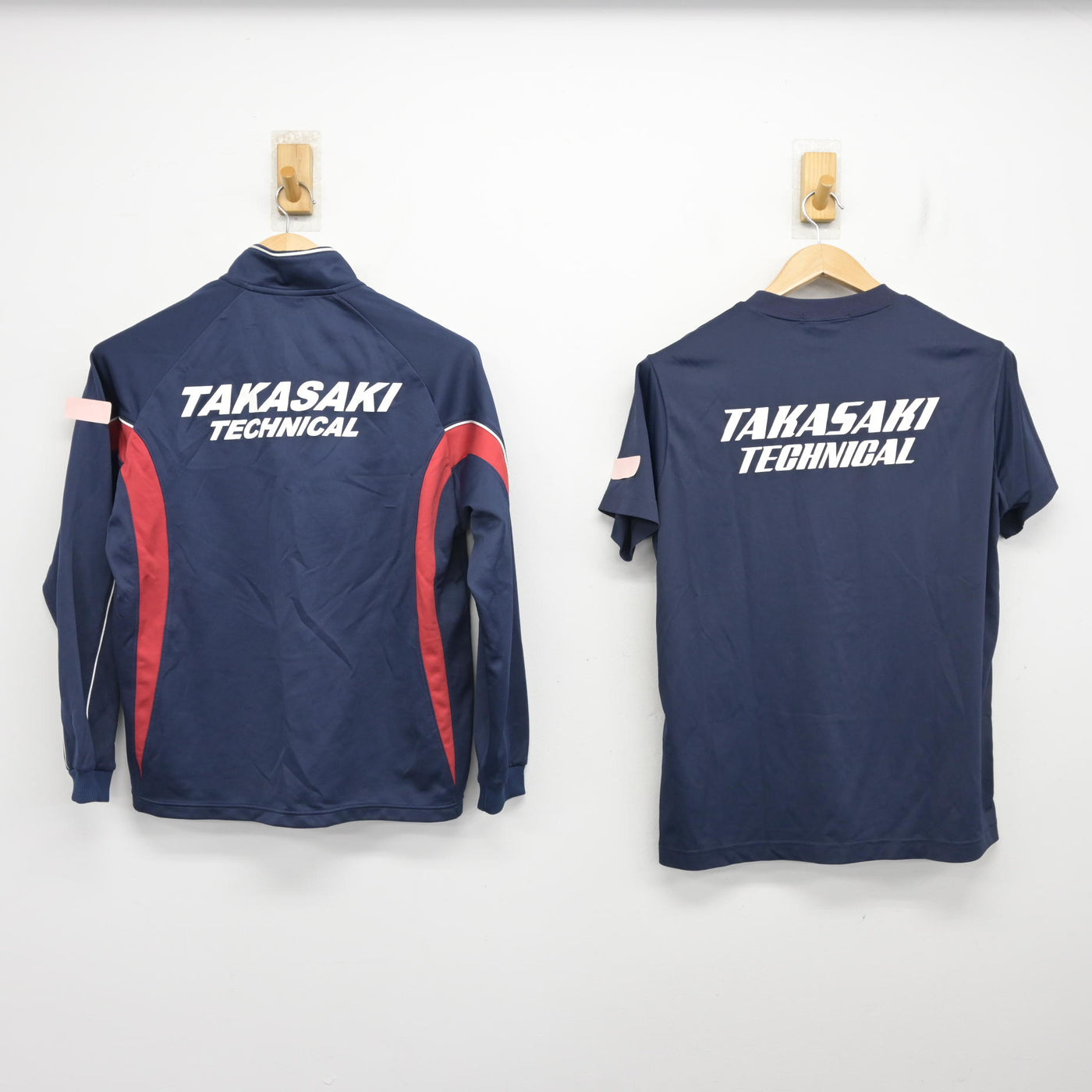 中古】群馬県 高崎工業高等学校 女子制服 3点 (ジャージ 上・体操服 上