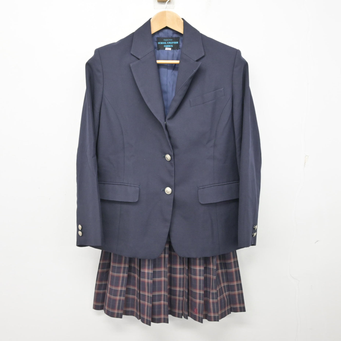 上野学園高校 女子 制服 現行モデル 9点セット ブレザー/スカート3種類