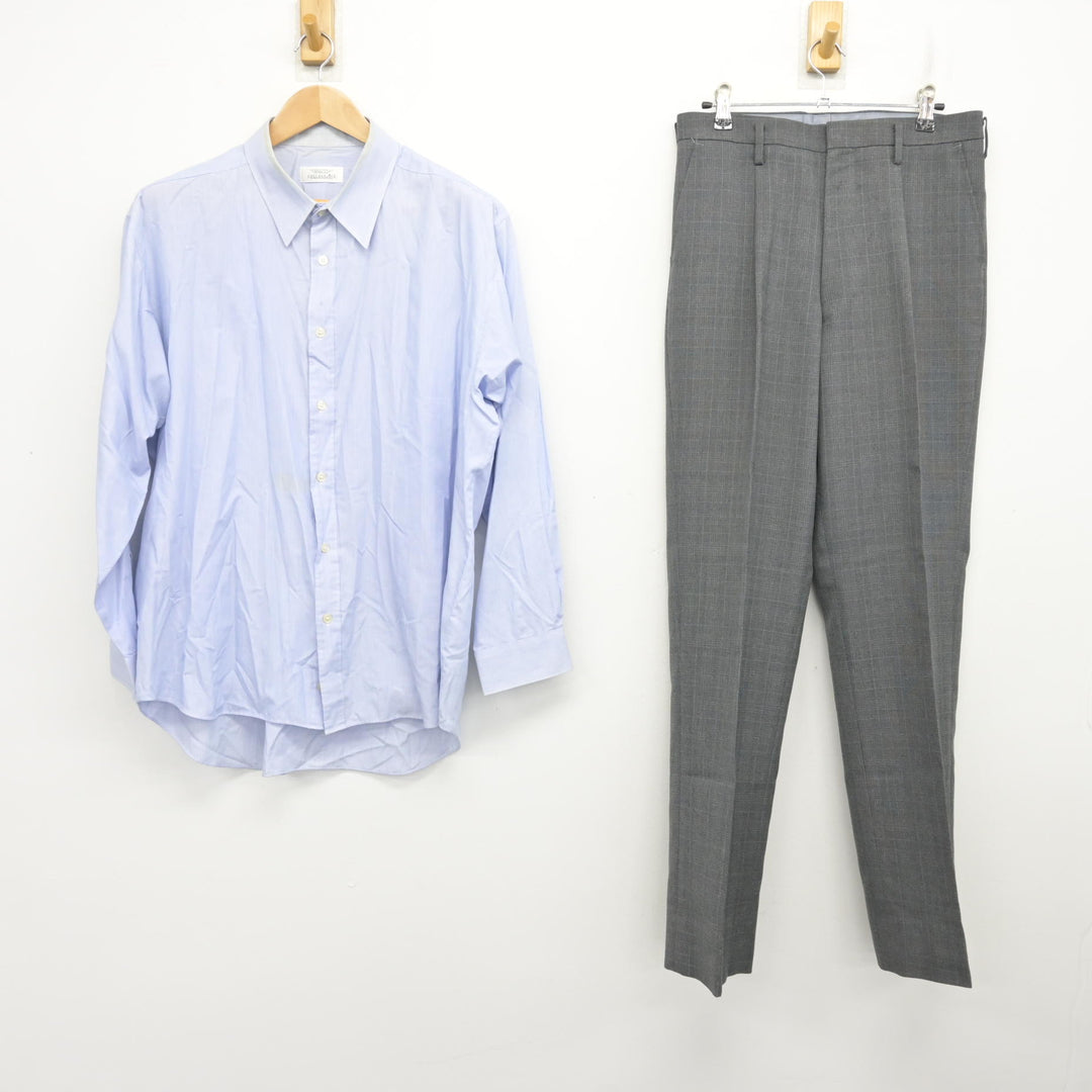 中古】千葉県 東海大学付属浦安高等学校・中等部 男子制服 3点 (シャツ