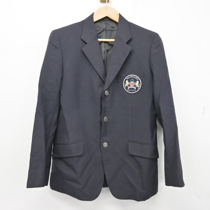 中古】埼玉県 わせがく夢育高等学校 男子制服 1点 (ブレザー) sf108940 