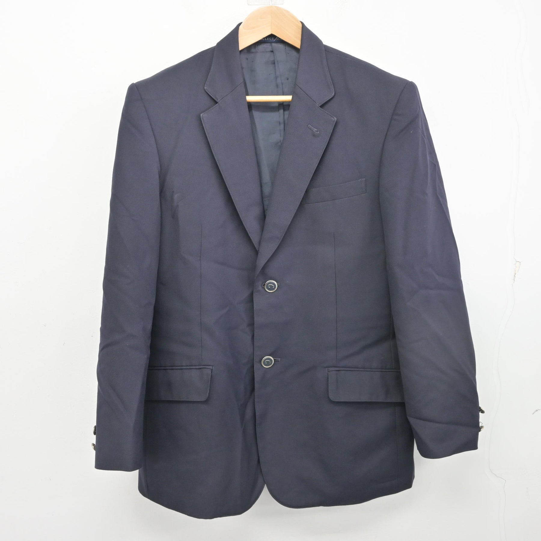 中古】千葉県 銚子商業高等学校 男子制服 1点 (ブレザー) sf109005