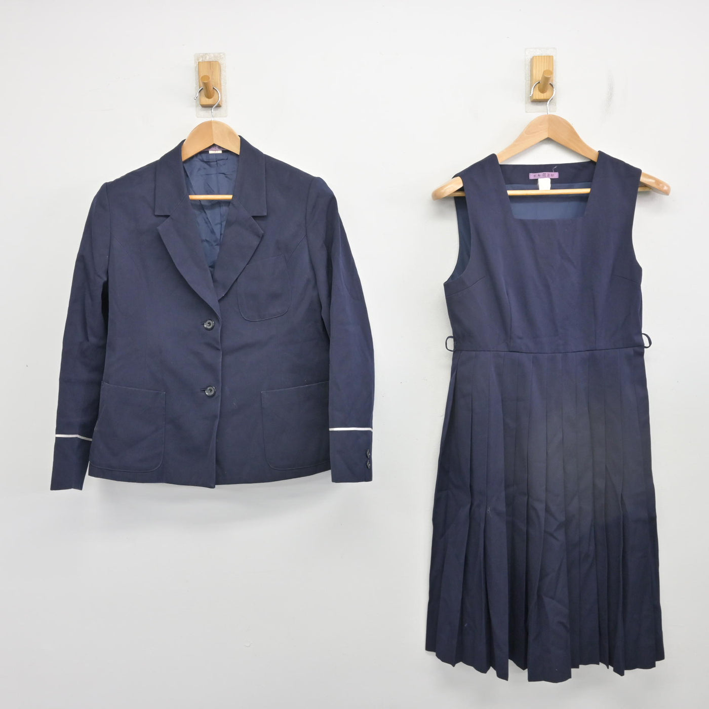 中古】高知県 土佐中学校・高等学校 女子制服 2点 (ブレザー