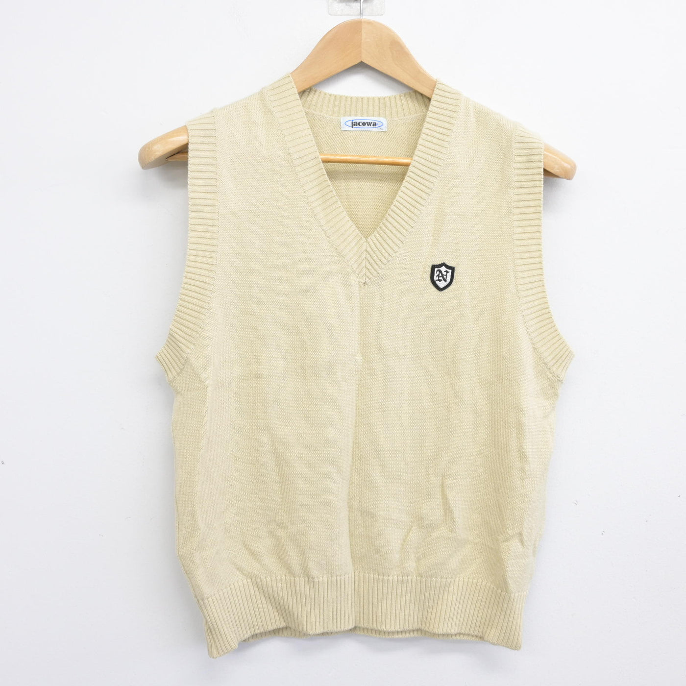 中古】茨城県 土浦日本大学高等学校 男子制服 2点 (ニット・ニット