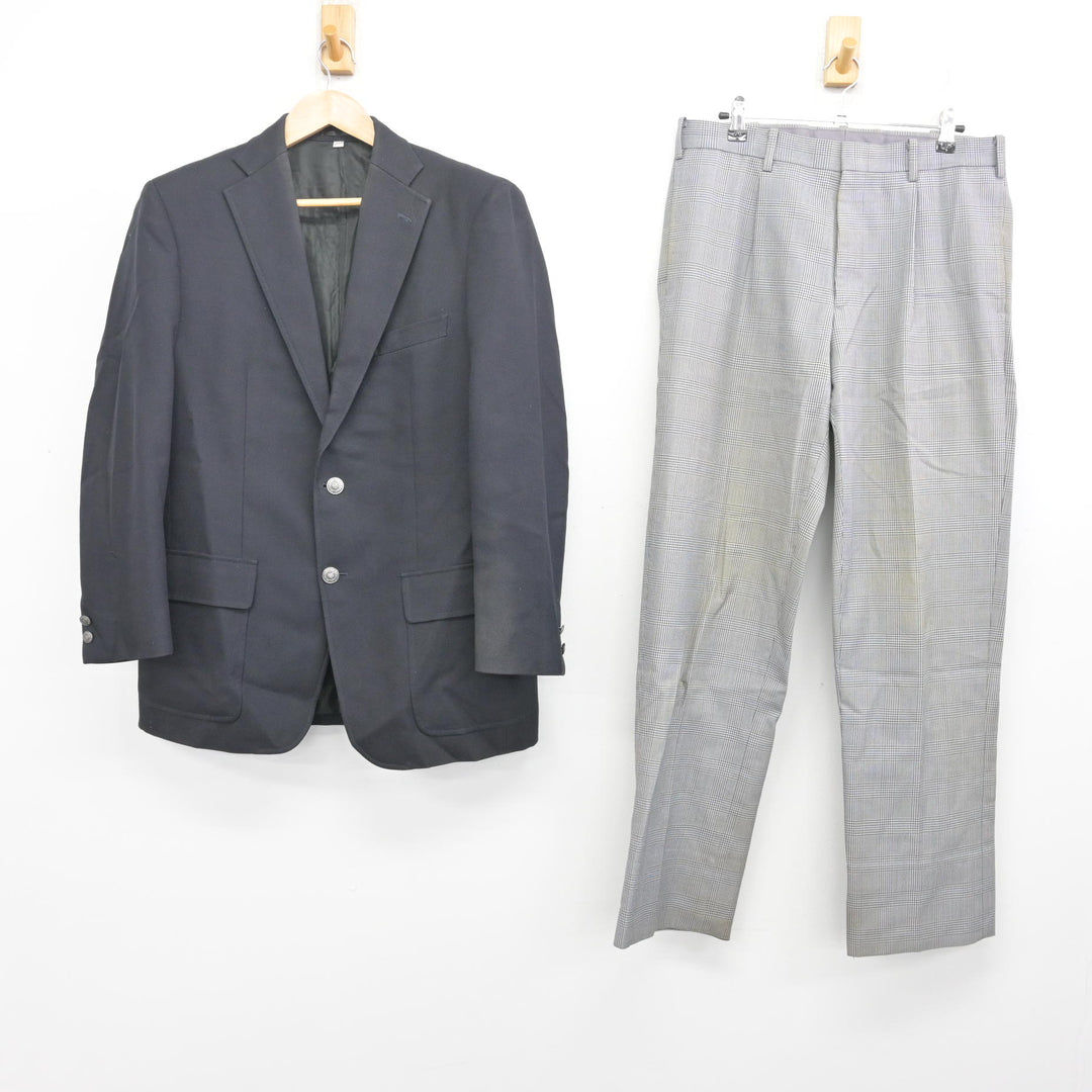 中古】宮城県 聖和学園高等学校 男子制服 2点 (ブレザー・ズボン