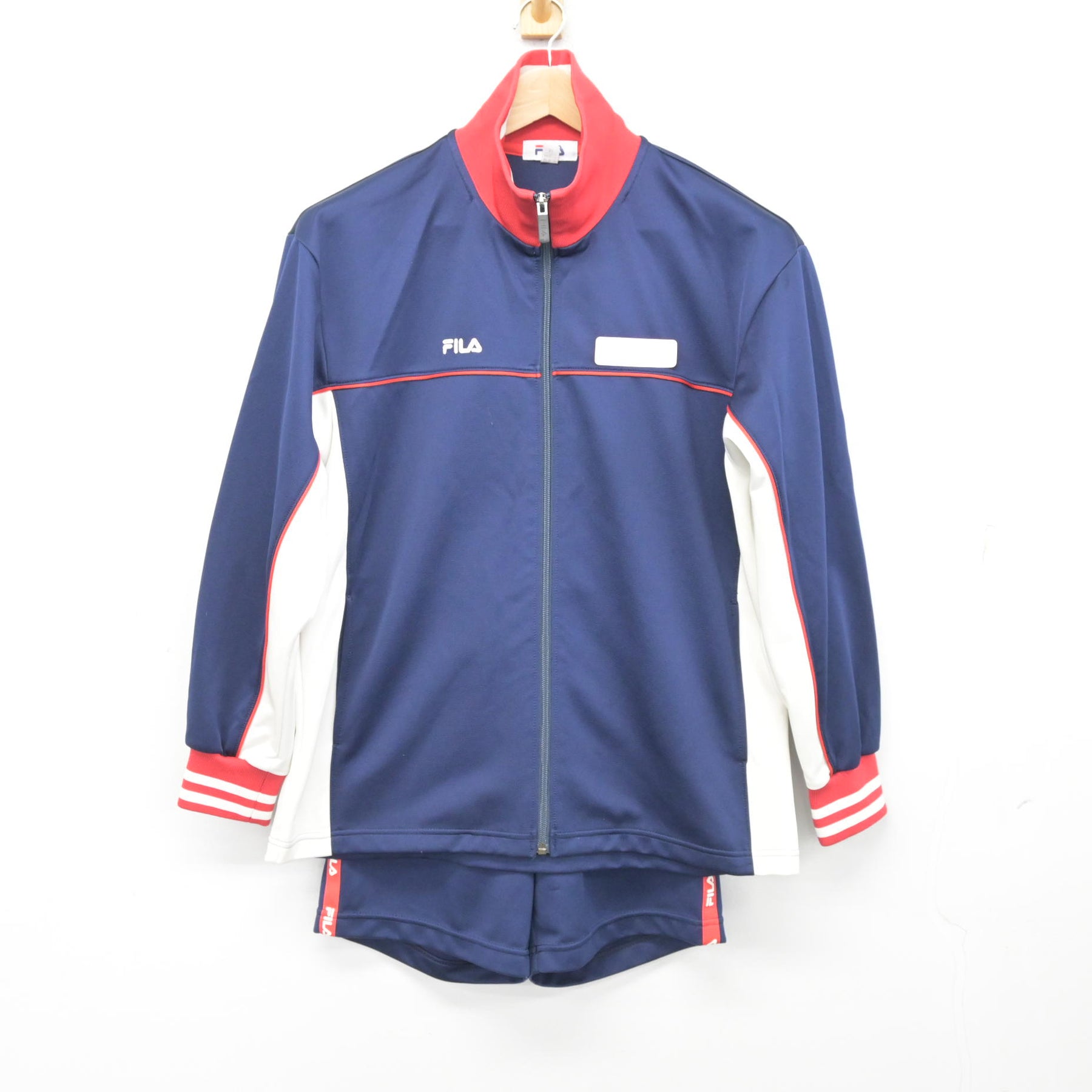 中古】神奈川県 新栄高等学校 男子制服 2点 (ジャージ 上・体操服 下