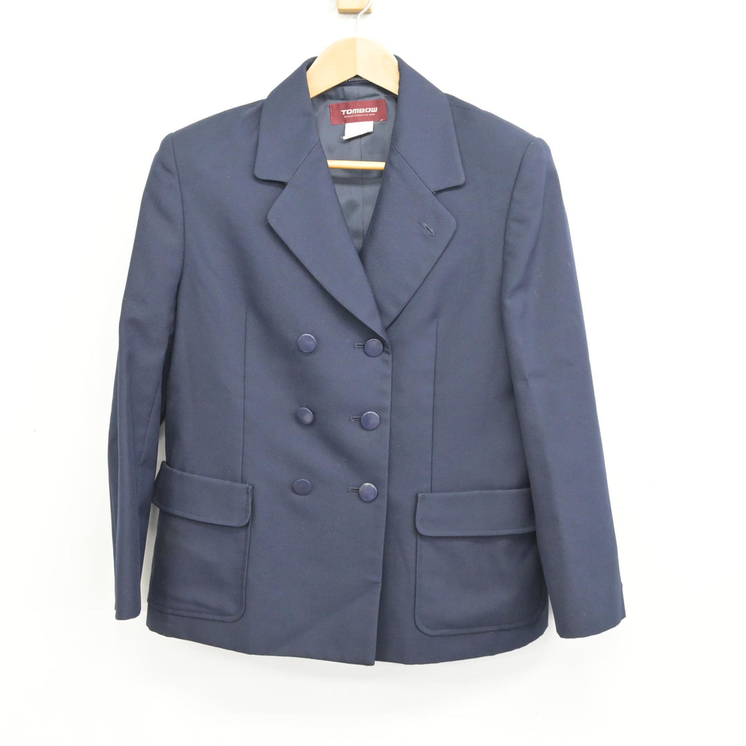 中古】神奈川県 逗子高等学校 女子制服 3点 (ブレザー・スカート