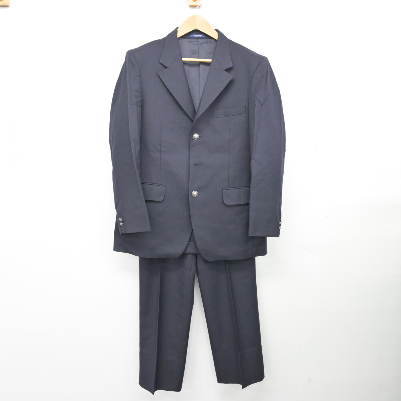 中古】福岡県 ありあけ新世高等学校 男子制服 3点 (ブレザー・ズボン 中古】福岡県 ありあけ新世高等学校 男子制服 3点 (ブレザー・ズボン