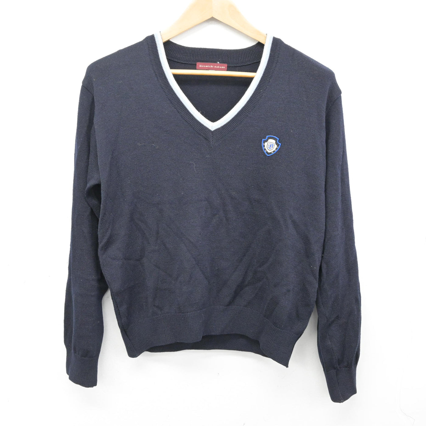 中古】愛知県 日本福祉大学付属高等学校 男子制服 2点 (ニット 