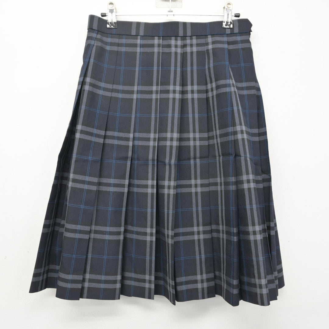 中古】神奈川県 橘学苑高等学校 女子制服 2点 (シャツ・スカート