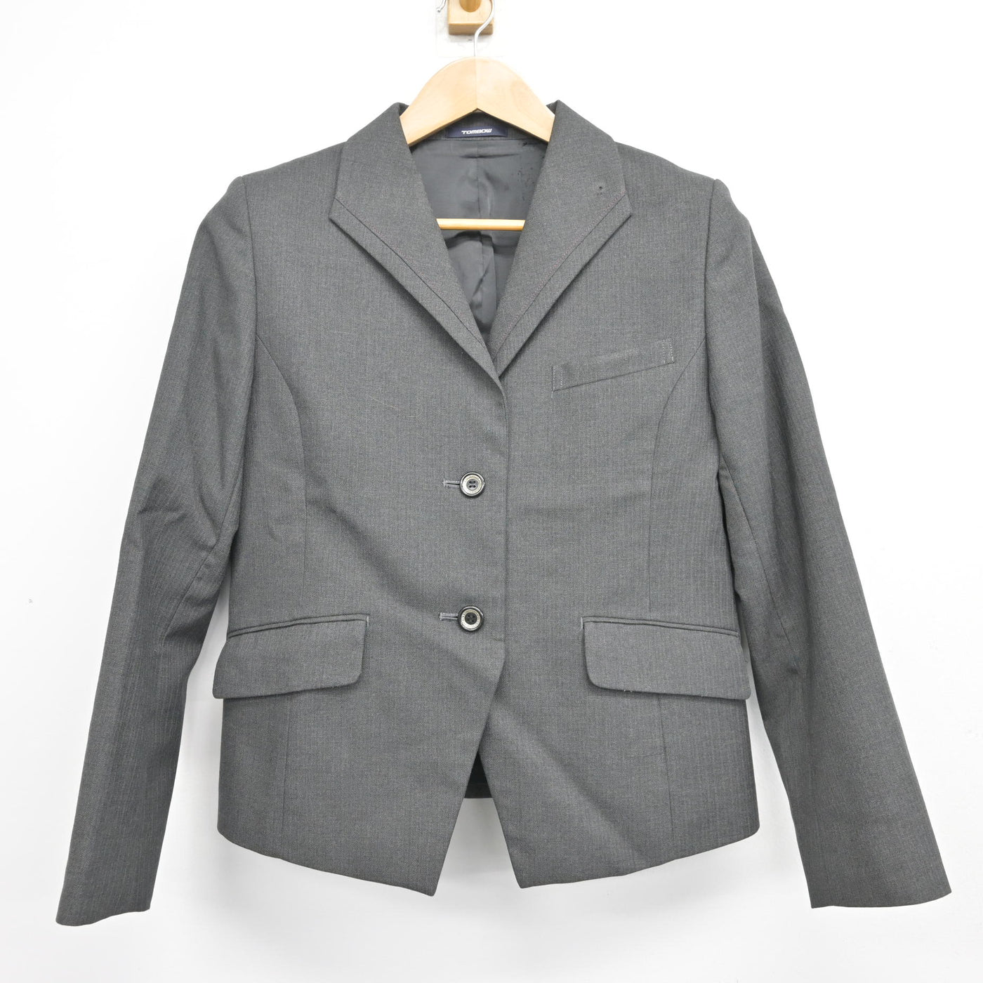 中古】広島県 安芸南高等学校 女子制服 3点 (ブレザー・スカート