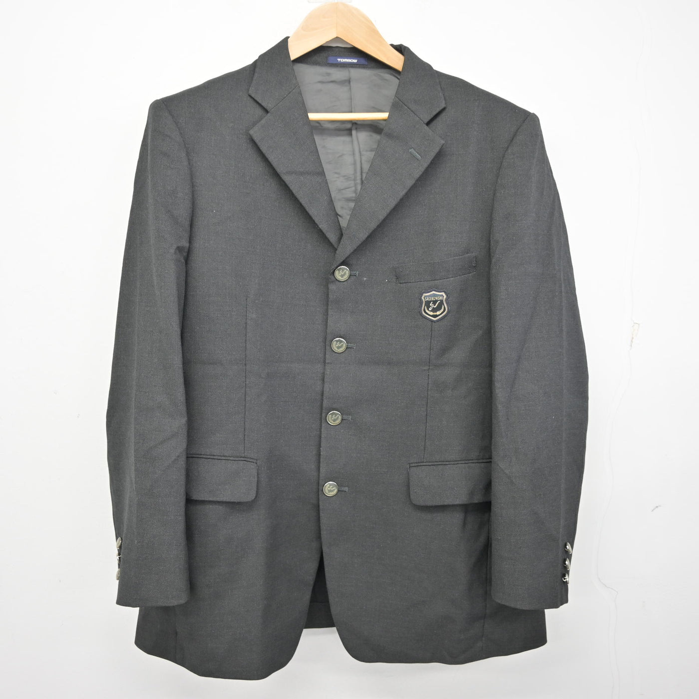 中古】長崎県 佐世保西高等学校/旧制服 男子制服 1点 (ブレザー 