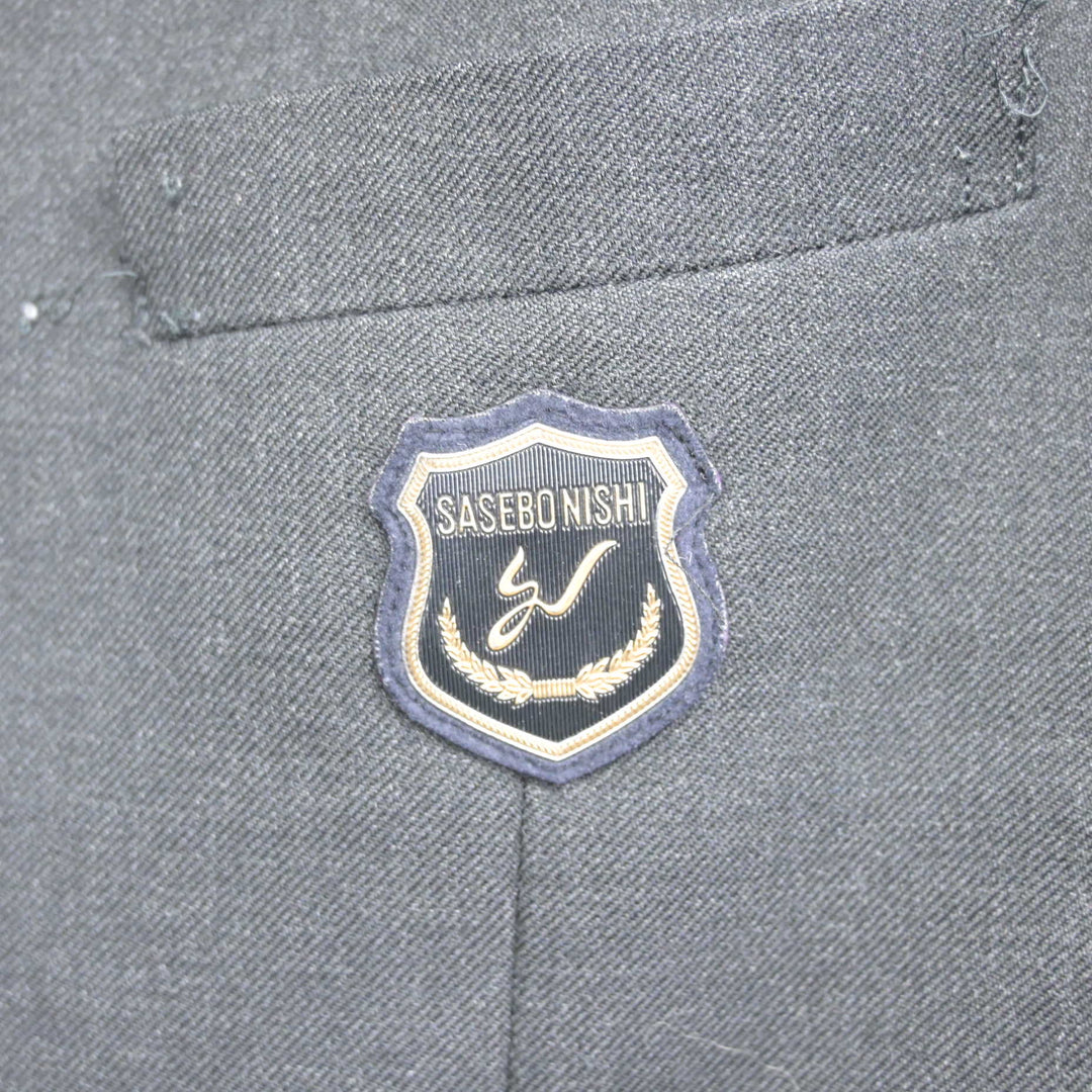 佐世保西高校 男子制服 中古】長崎県 佐世保西高等学校/旧制服 男子制服 1点 (ブレザー
