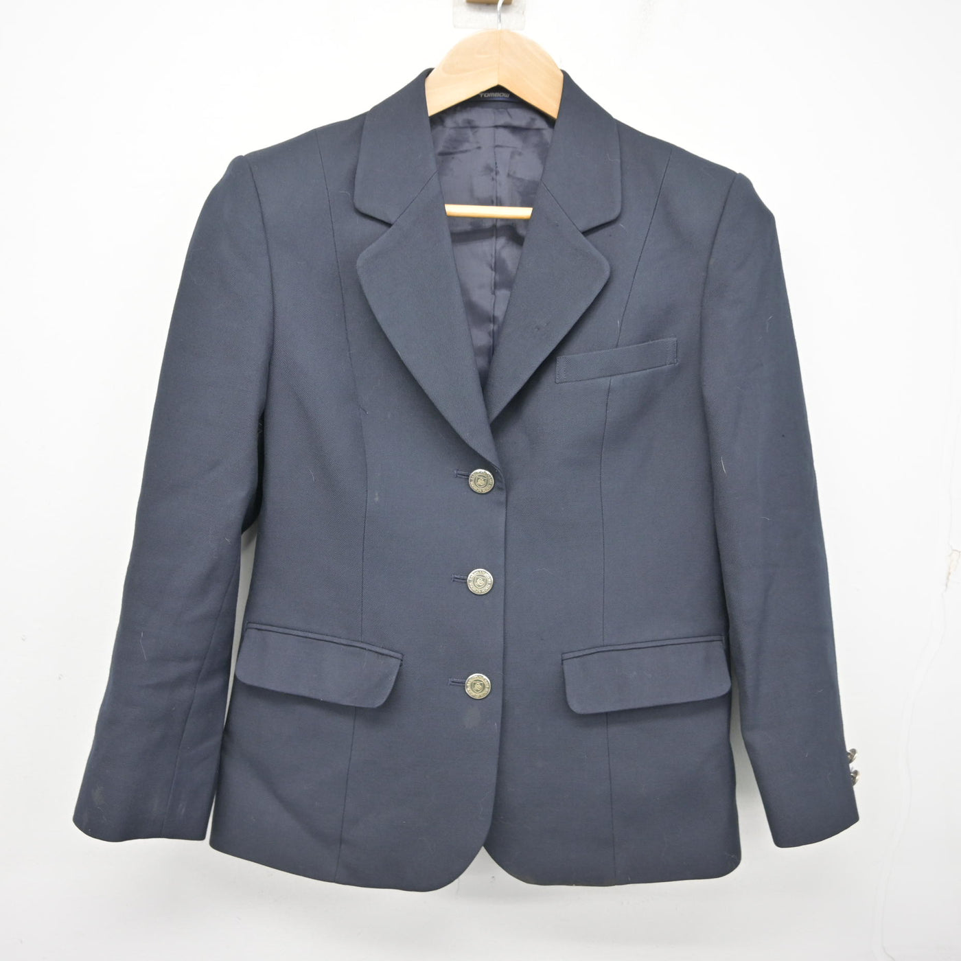 千葉県佐倉市千成幼稚園制服、子供服ブレザー、ベスト、スカートセット 、制帽子 中古】千葉県 佐倉南高等学校 女子制服 3点 (ブレザー・スカート