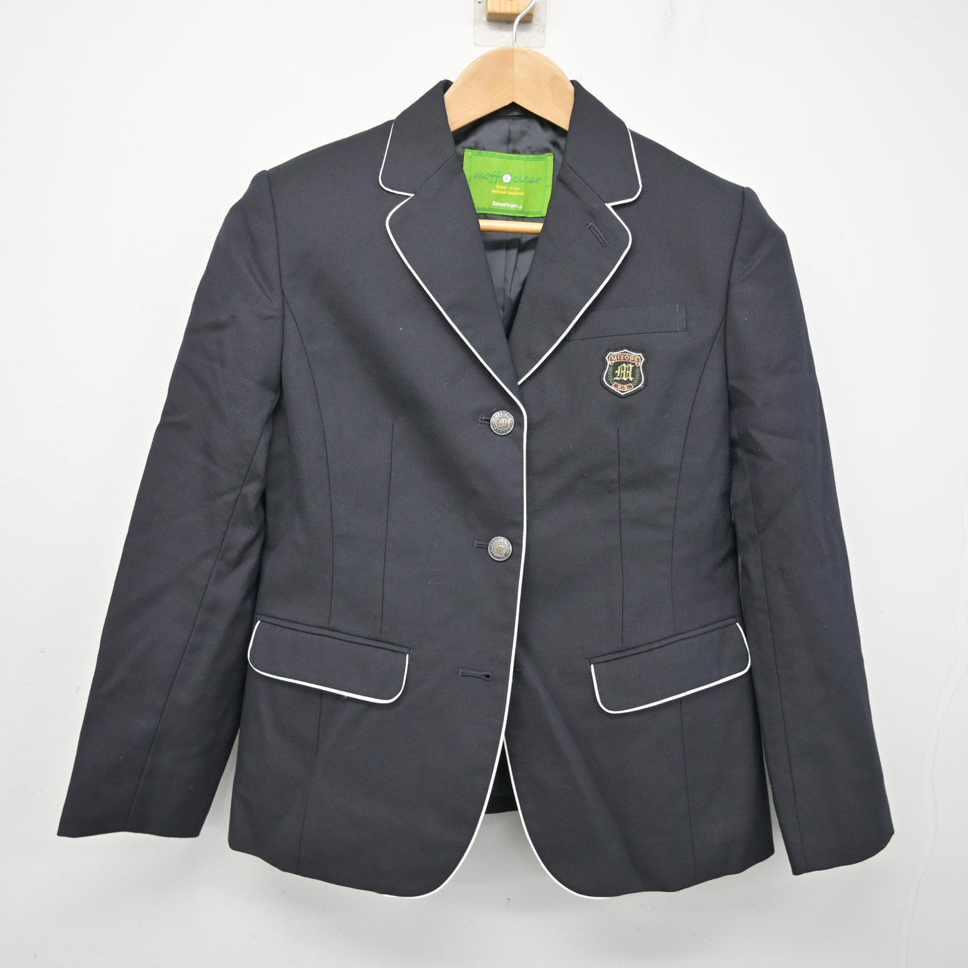 中古】大分県 別府溝部学園高等学校 女子制服 3点 (ブレザー・シャツ