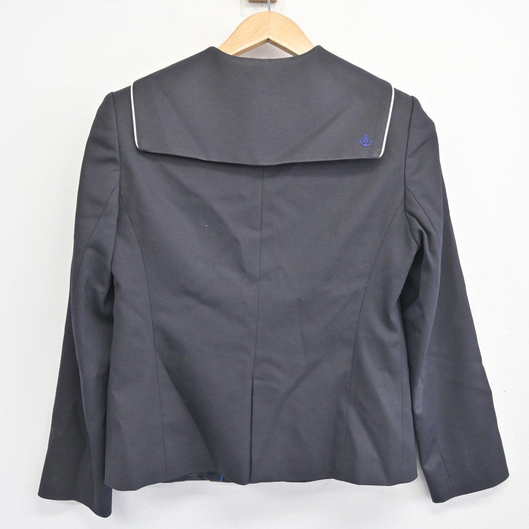 中古】宮城県 県立水産高等学校 女子制服 2点 (ブレザー) sf109748