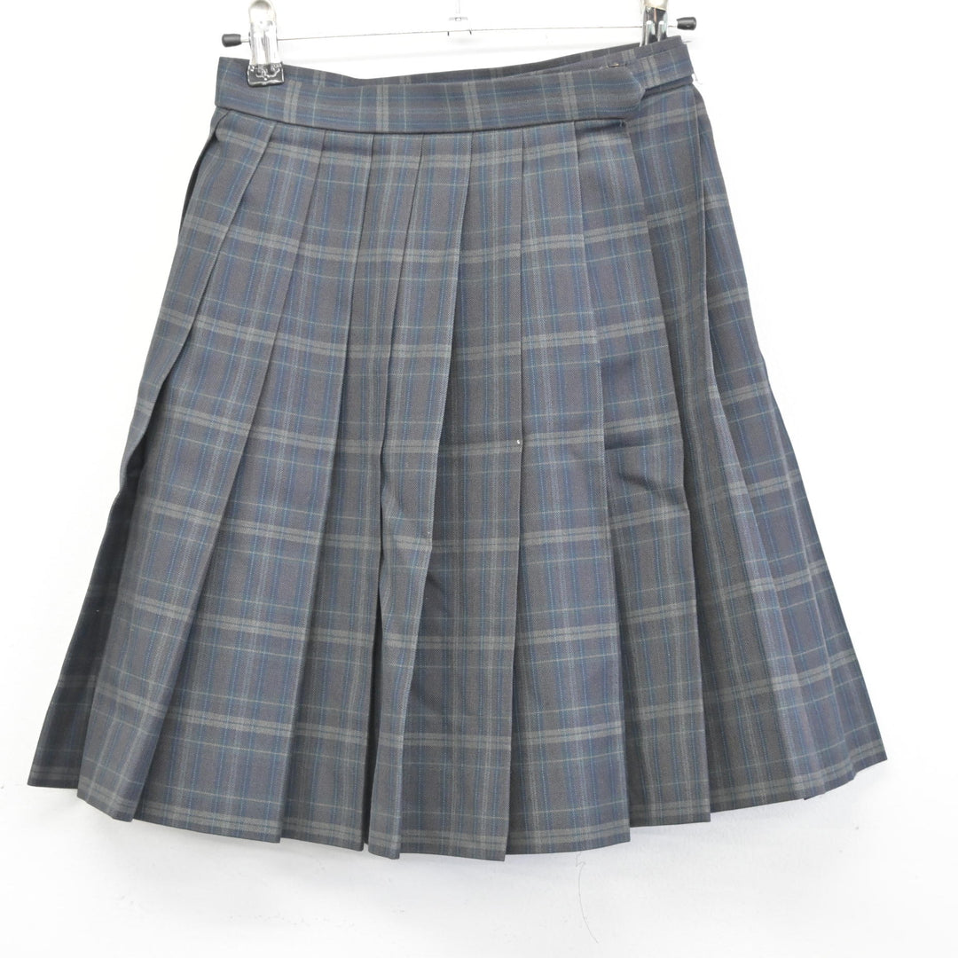 中古】東京都 豊島高等学校/旧制服 女子制服 4点 (ブレザー・スカート