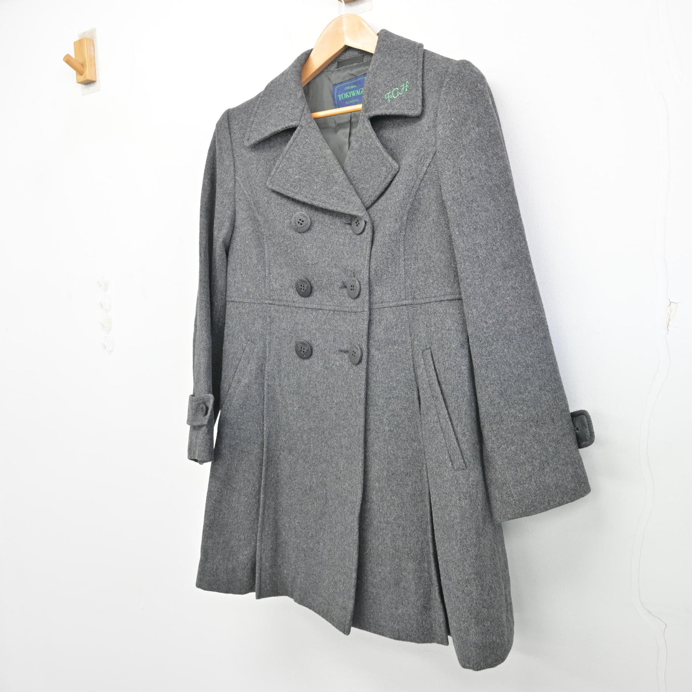中古】宮城県 常盤木学園高等学校 女子制服 1点 (コート) sf109835 