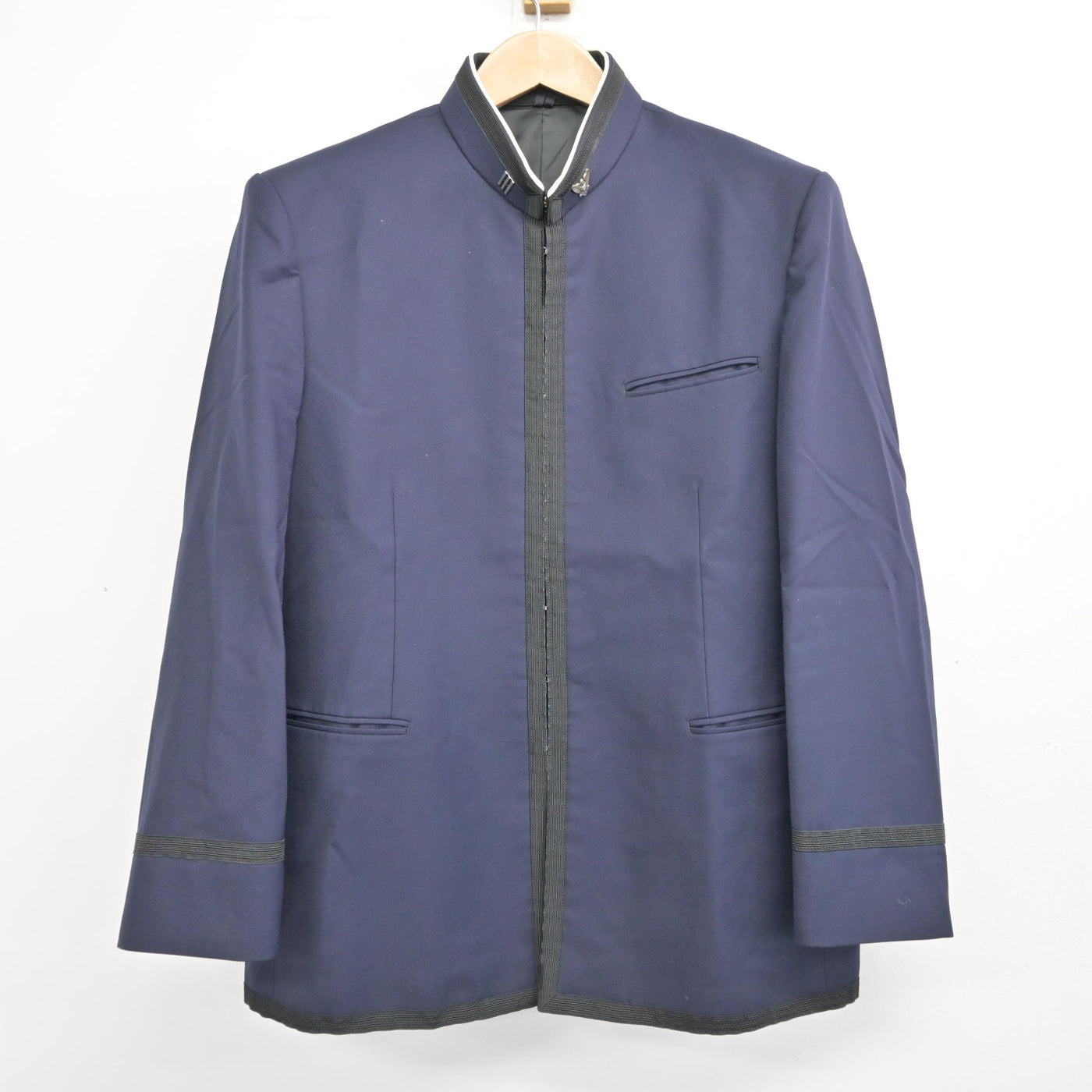 中古】神奈川県 横浜隼人高等学校 男子制服 4点 (学ラン・ズボン 
