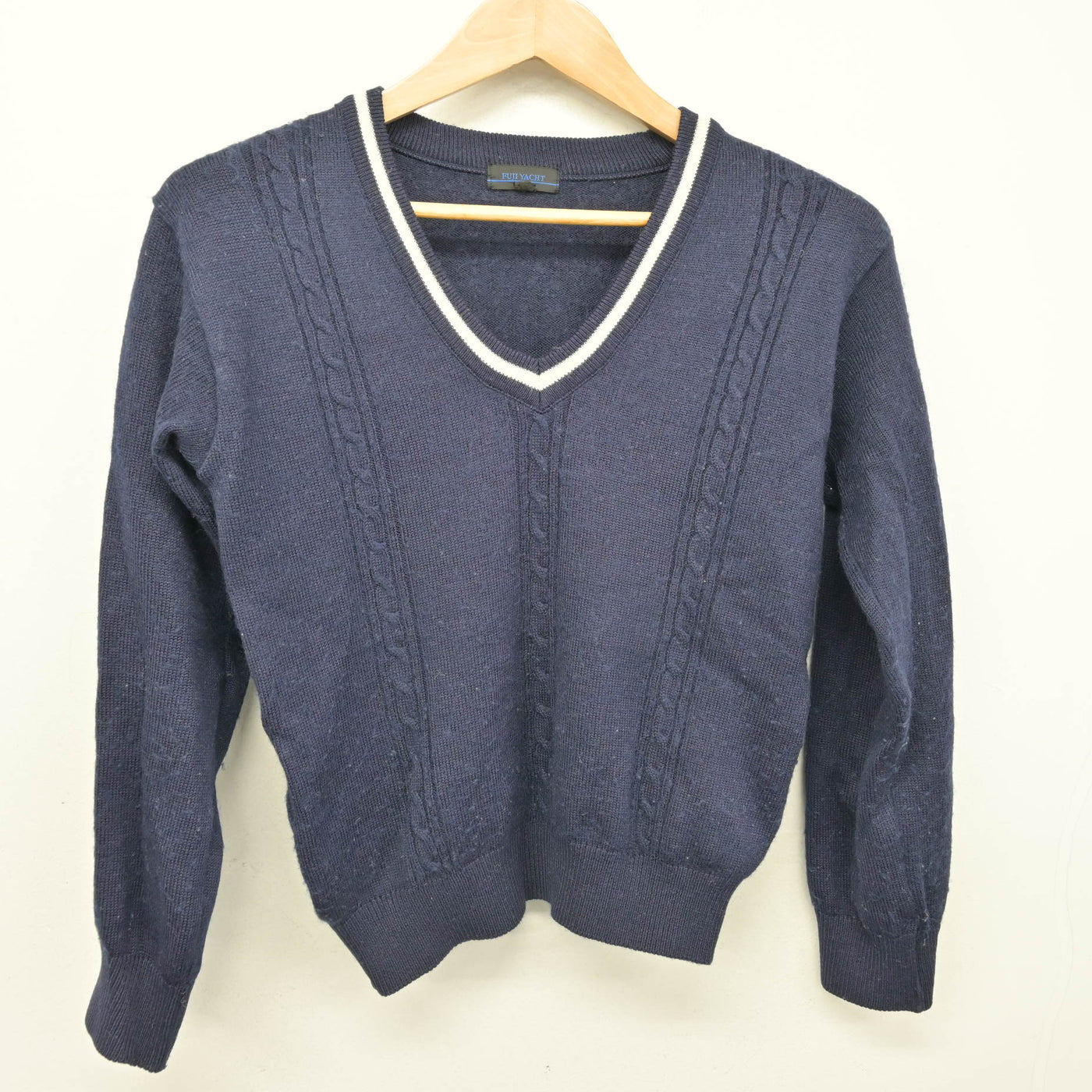 中古】北海道 北海道旭川農業高等学校 女子制服 1点 (ニット) sf109889