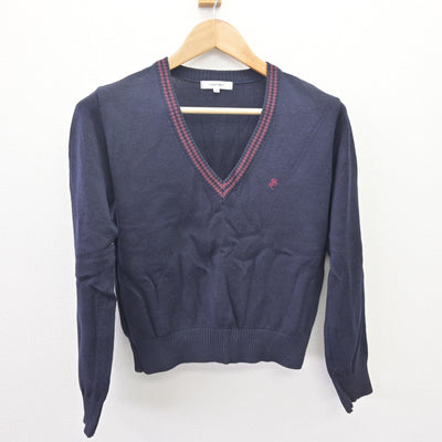 【中古】栃木県 宇都宮文星女子高等学校 女子制服 3点 (ニット・スカート) sf110001
