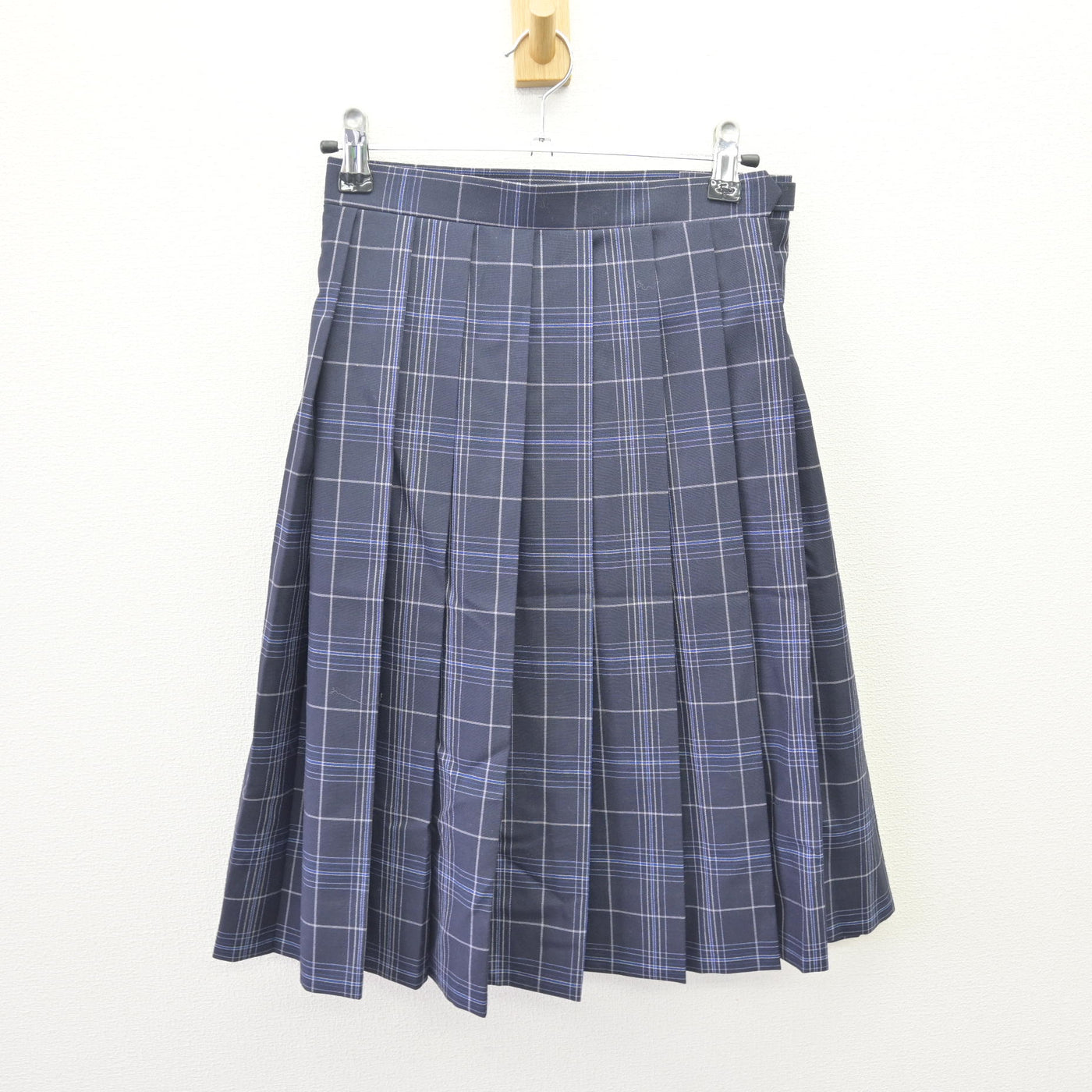 【中古】山口県 野田学園高等学校 女子制服 3点 (ニットベスト・シャツ・スカート) sf110006