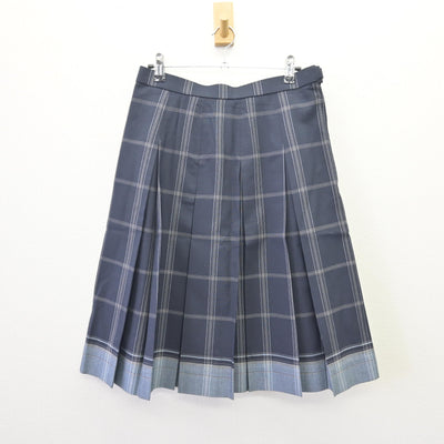 【中古】北海道 北海道旭川永嶺高等学校 女子制服 2点 (ニット・スカート) sf110010